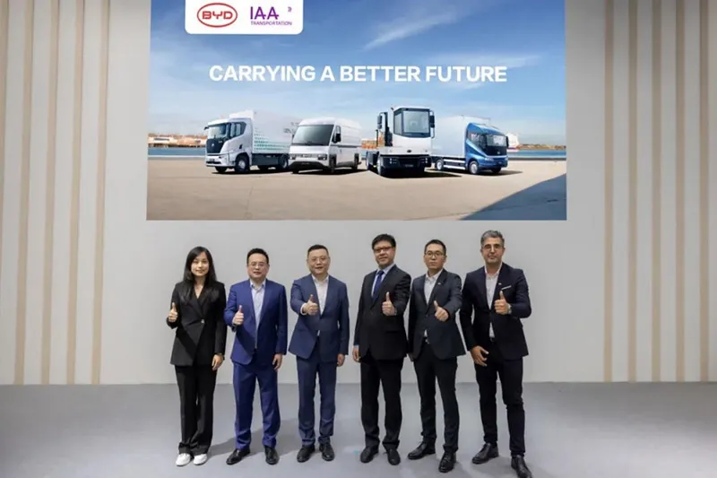 BYD E-VALI dünya prömiyeri, 